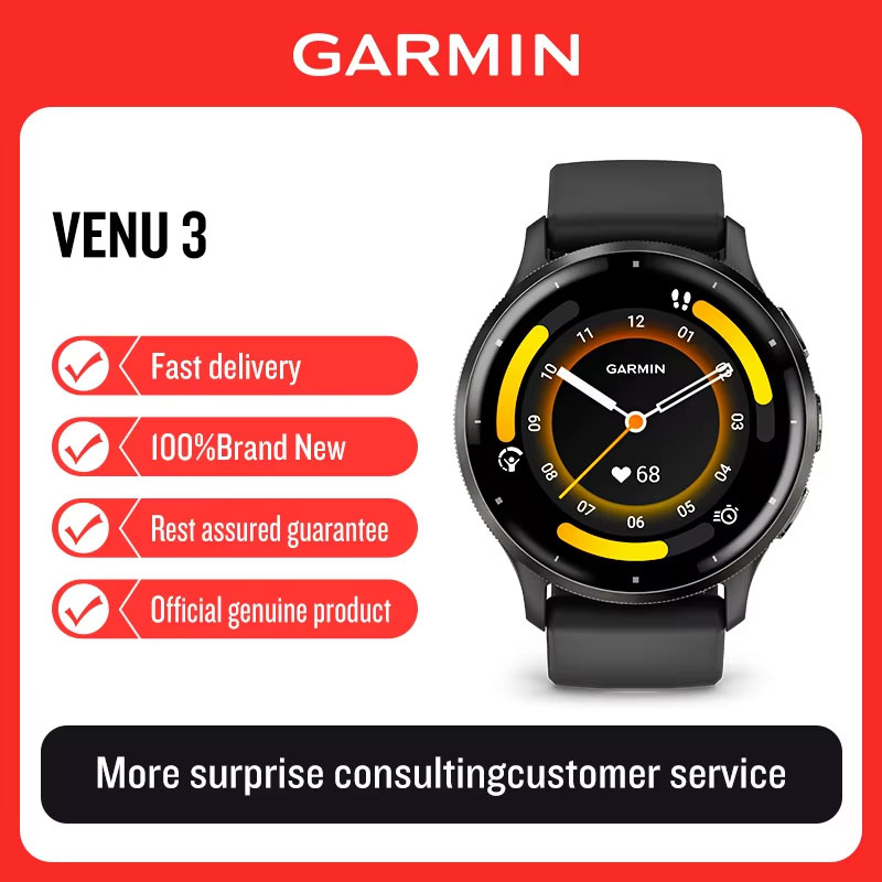 Smartwatch X - Garmin venu3s/3 러닝 피트니스 러닝, HRV,