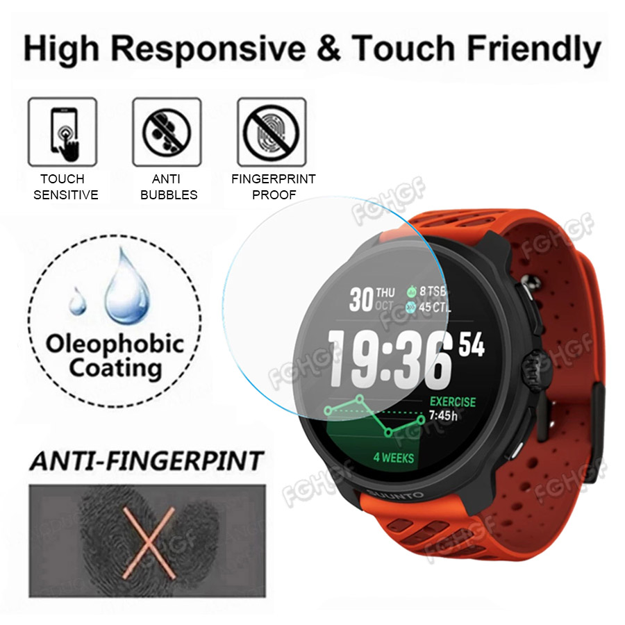 Garmin Smartwatch Accessories - Suunto Race 2/Race S용 강화 유리