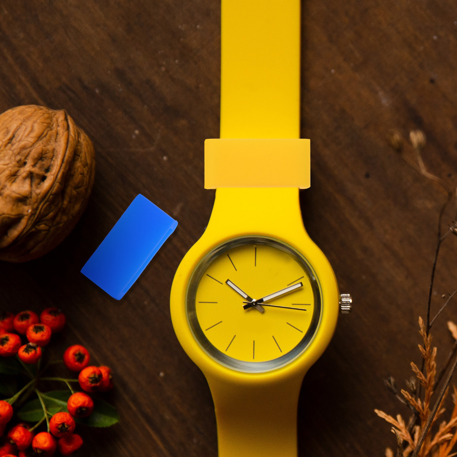 Silicone Band Replacement - 8개입 전문가용 시계줄 버클 링, 14mm