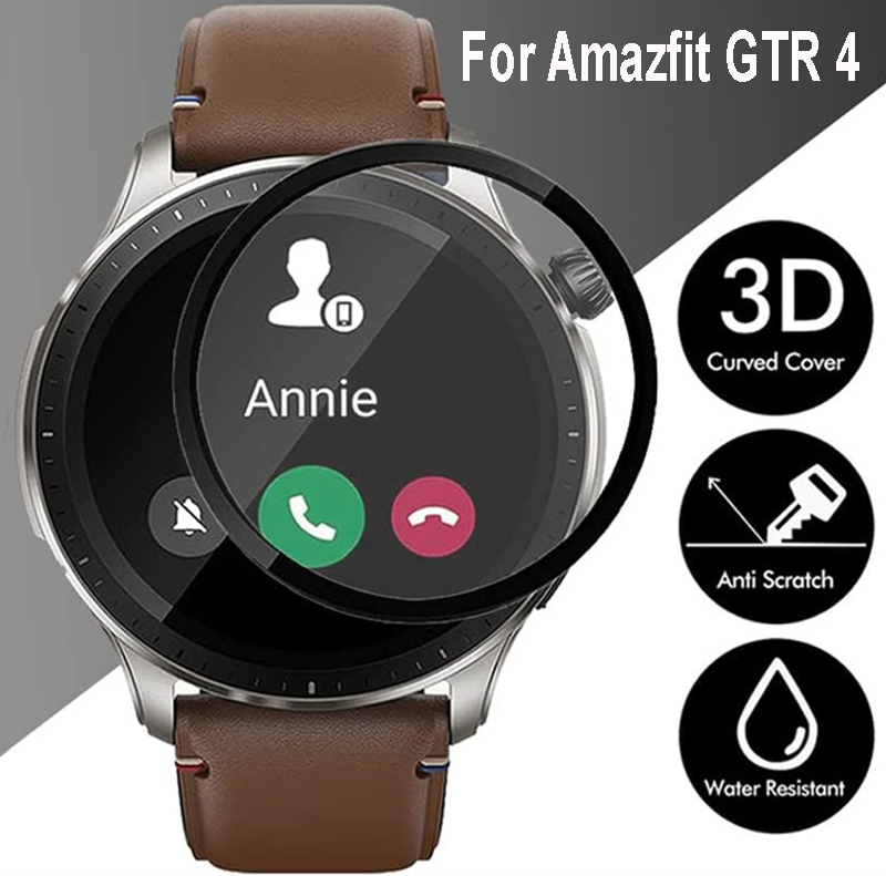 Garmin Smartwatch Accessories - HD 커브드 스크래치 방지 필름, Amazfit
