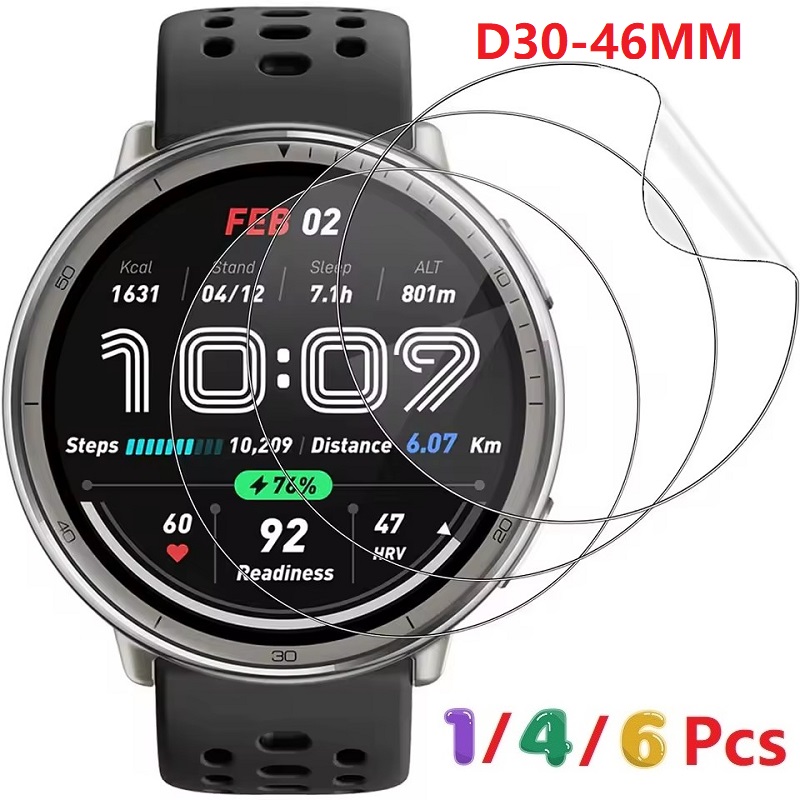 유니버설 라운드 시계 용 화면 보호기 30 34 44  - Motorola Smartwatch Accessories 리뷰 및 가격