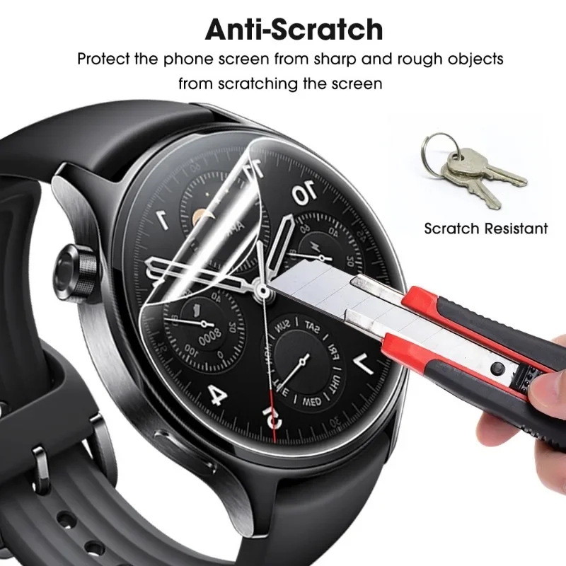 유니버설 라운드 시계 용 화면 보호기 30 34 44  - Motorola Smartwatch Accessories 리뷰 및 가격