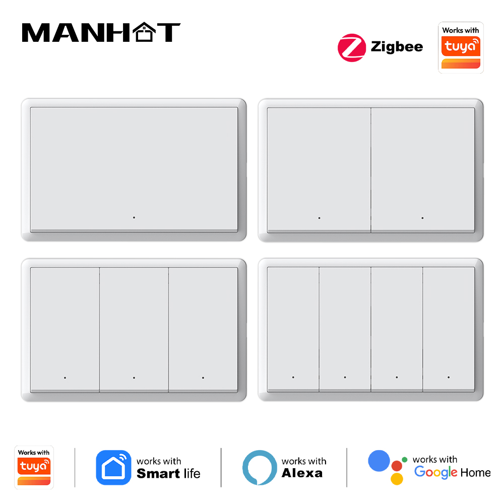 맨핫 스마트 지그비 스위치, 중성선 필요 없음, 커패시 - Smart Accessories 리뷰 및 가격
