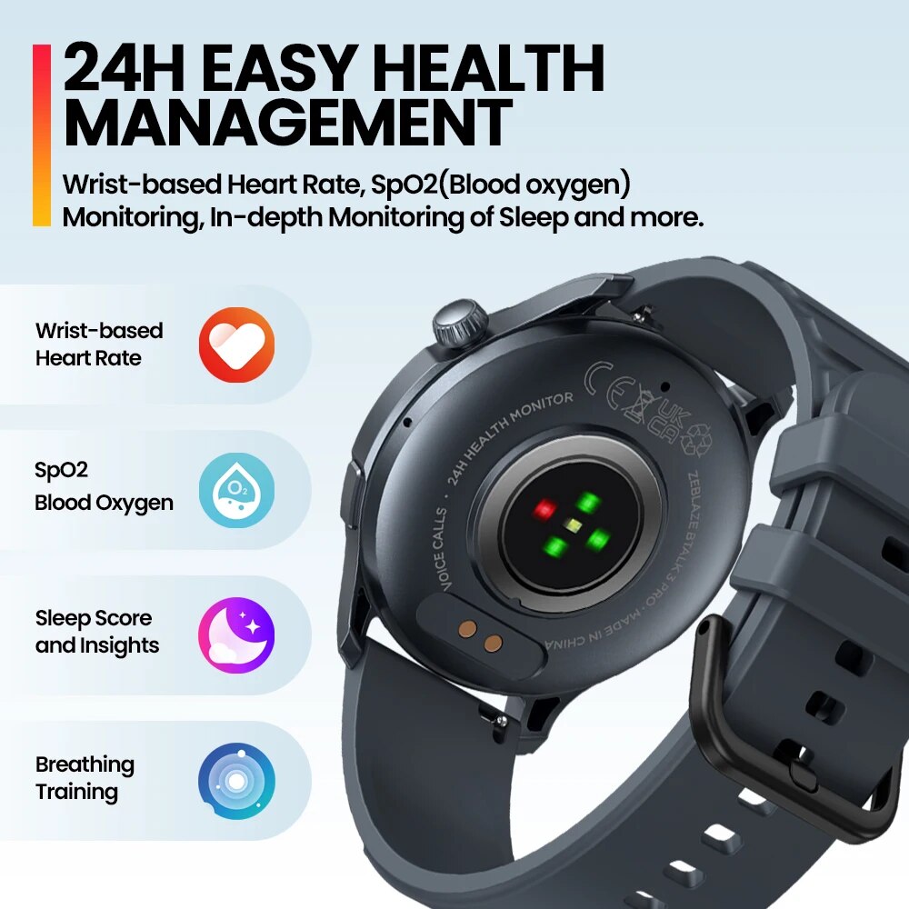 새로운 Zeblaze Btalk 3 PRO 1.43