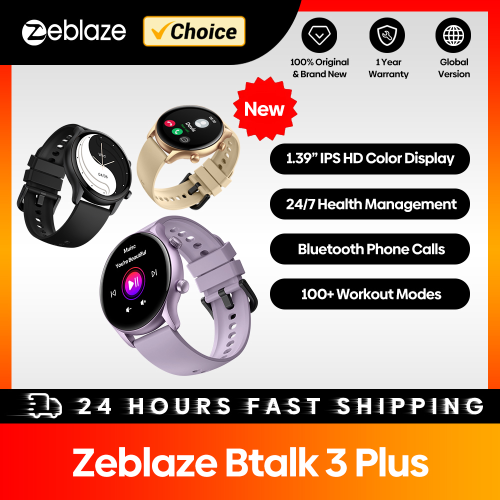 Zeblaze Btalk 3 플러스 음성 통화 스마트  - Smartwatch Face 리뷰 및 가격