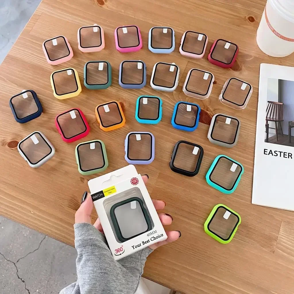 3 팩 유리 + 커버 Apple Watch 케이스 44 - Garmin Smartwatch Accessories 리뷰 및 가격