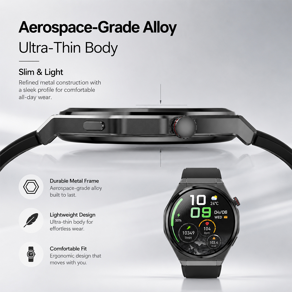 AMOLED 스마트워치 1.75인치 466x466 블루 - Smartwatch Face 리뷰 및 가격