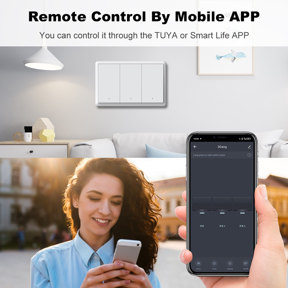 MANHOT ZigBee3.0 스마트 스위치 중성선 없 - Smart Accessories 리뷰 및 가격