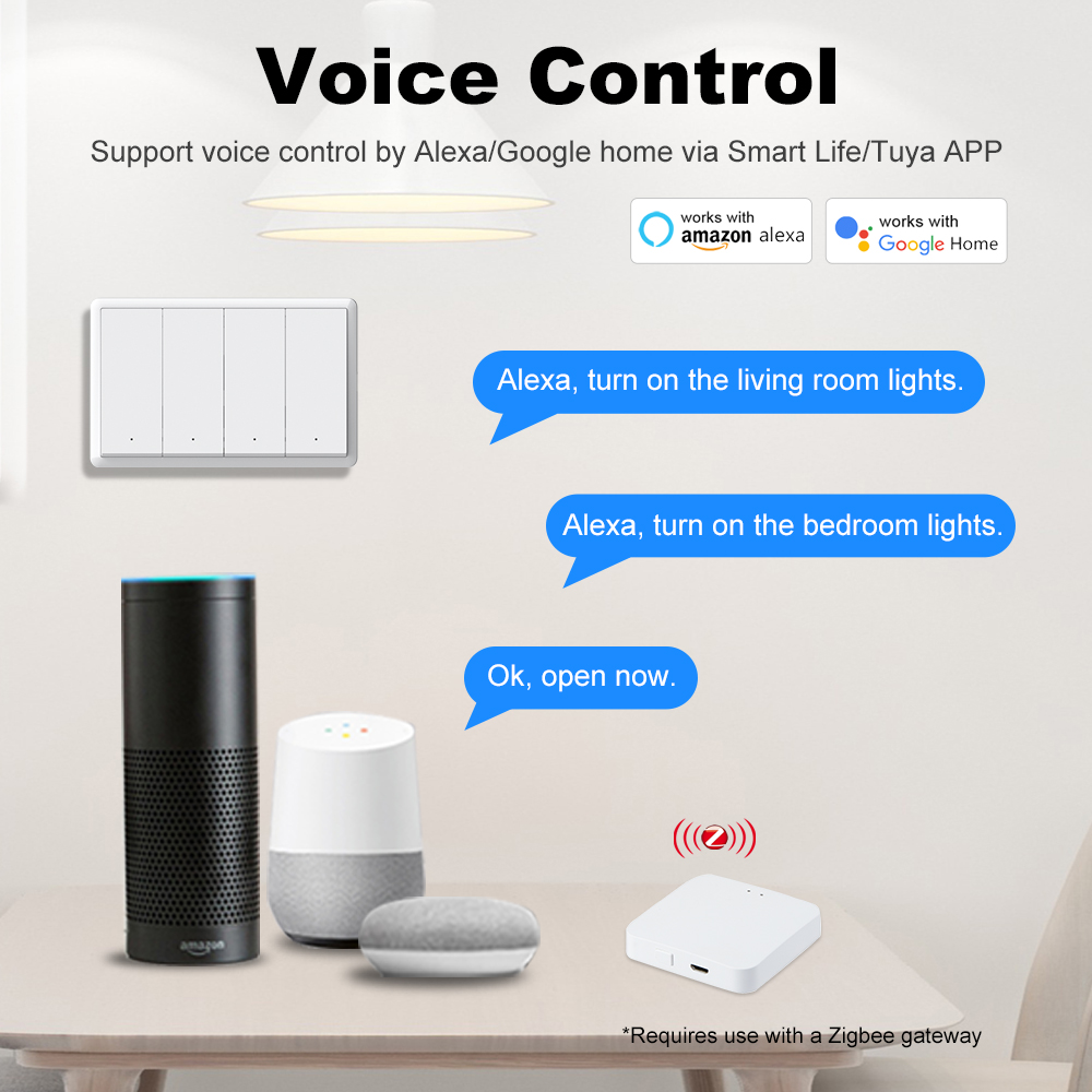 MANHOT ZigBee3.0 스마트 스위치 중성선 없 - Smart Accessories 리뷰 및 가격