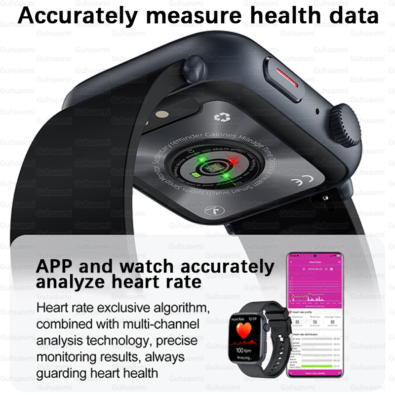 2025New NFC 스마트 워치 여성용 1.85인치  - Smartwatch Face 리뷰 및 가격