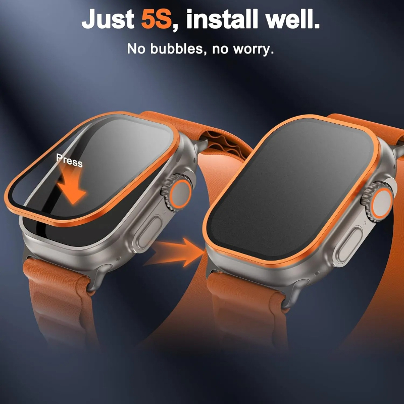 애플워치 울트라 49mm용 강화유리 티타늄 메탈 프레임 - Apple Smartwatch Accessories 리뷰 및 가격